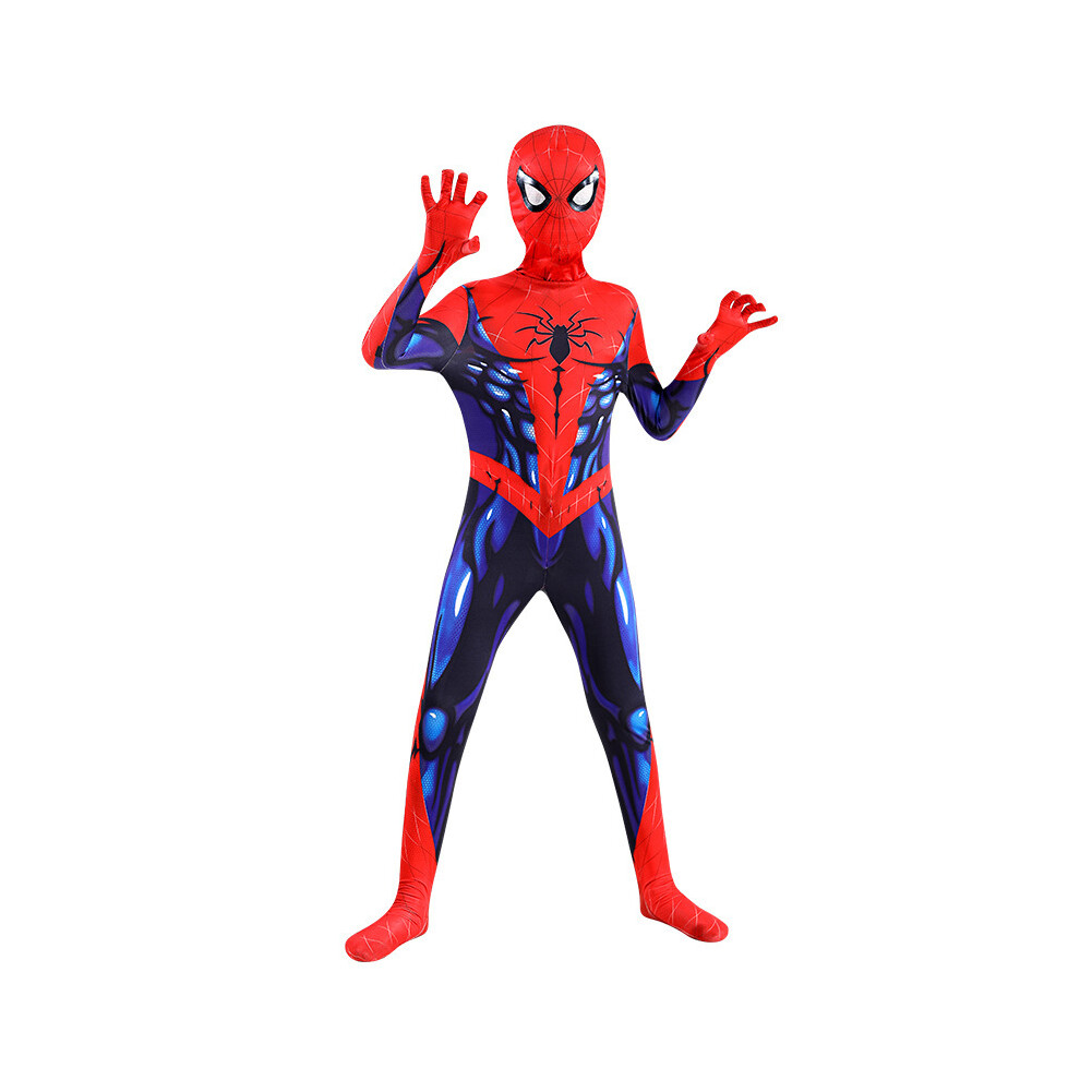 (Muscle Spider Man, Kid:100-110Cm) Spiderman Halloween Cosplay Costume Party Cosplay Jumpsuit Fancy Dress Kids & Adult Not,Specified