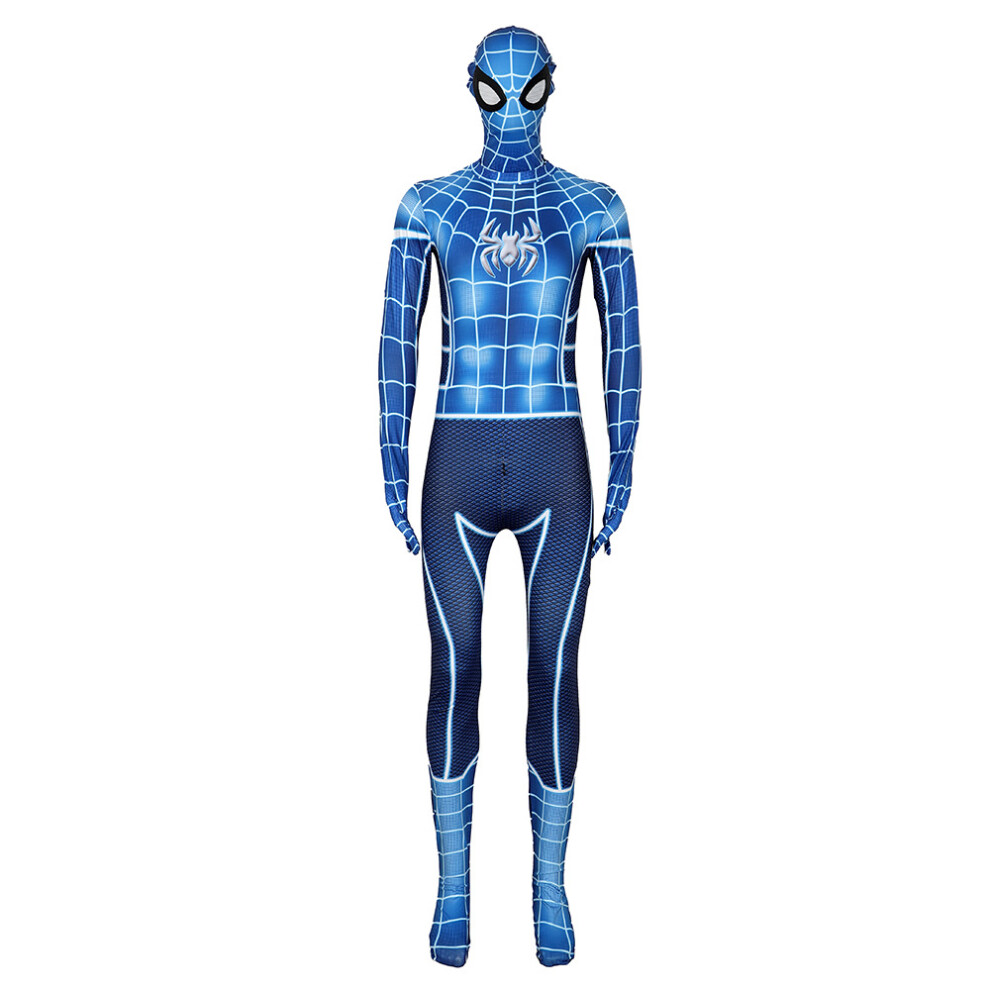 (Scarlet Spider, Kid:120-130Cm) Spiderman Halloween Cosplay Costume Party Cosplay Jumpsuit Fancy Dress Kids & Adult Red,Not,Specified
