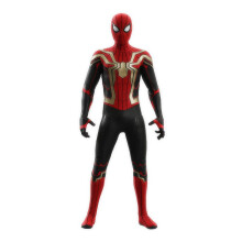 (Spider-Man Gold, Kid:150-160cm) Spiderman Halloween Cosplay Costume Party Cosplay Jumpsuit Fancy Dress Kids & Adult