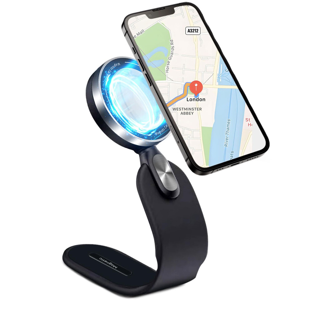 Chronus 360°Magnetic Car Phone Mount With Strong Grip And Flexible Arm