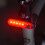 Bicycle Taillight Night Riding Warning Light Bicycle Light Led(Black) 4