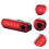 Bicycle Taillight Night Riding Warning Light Bicycle Light Led(Black) 3