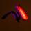 Bicycle Taillight Night Riding Warning Light Bicycle Light Led(Black) 5