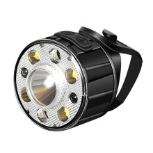 Bike Lights, Front Bicycle Indicator Light, USB Rechargeable Bicycle Sensing Light, Bicycle Light for Road, Mountain(Black)