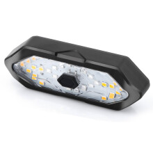 E Scooter Turn Signal,Remote Control Electric Scooter LED Blinker/Tail Light Compatible with Max G30/Ninebot/Segway XIAOMI M365/Pro2/1S Series(Black)