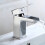 NES Home Nes Home White Freestanding Basin Vanity Unit With Basin Mixer Tap With Waste 4