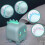 Dinosaur Kids Alarm Clock Electronic Clock Multifunctional Chime Small Alarm Clock(Pink) 5