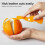 Foldable Orange Peeler Stripper Peeling Knife Kitchen Tool(Orange) 6