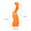 Foldable Orange Peeler Stripper Peeling Knife Kitchen Tool(Orange) 5