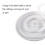 Home Piping Table Cake Turntable, Specification: White 7