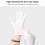 Labor Protection White Anti-sweat Cloth Thickened Gloves 1 Pair 4