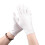 Labor Protection White Anti-sweat Cloth Thickened Gloves 1 Pair 1