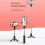 L11 Foldable Bluetooth Tripod Selfie Stick 8