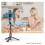 L12D Bluetooth Remote Control Detachable Fill Light Tripod Selfie Stick Phone Holder 9