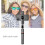 L12D Bluetooth Remote Control Detachable Fill Light Tripod Selfie Stick Phone Holder 8