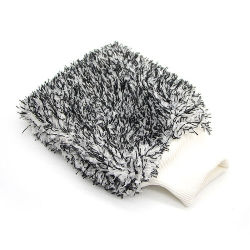 Thomas Sabo Microfiber Dusting Mitt Car Window Washing Cleaning Cloth Duster Towel Gloves (Black) 2