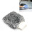 Thomas Sabo Microfiber Dusting Mitt Car Window Washing Cleaning Cloth Duster Towel Gloves (Black) 1