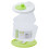 Multifunctional Vegetable Dehydrator Large Capacity Kitchen Drain Basket Household Grater Slicer(Green) 3