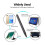 Resistive Capacitive Touch Screen Precision Touch Double Tip Stylus Pen(Black) 7