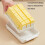 Transparent Large Capacity Butter Cut Storage Box(White) 5