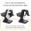 VR Head Display All-In-One Machine Handle Bracket For PICO4/Meta Quest/ Rift S/HTC(White) 8