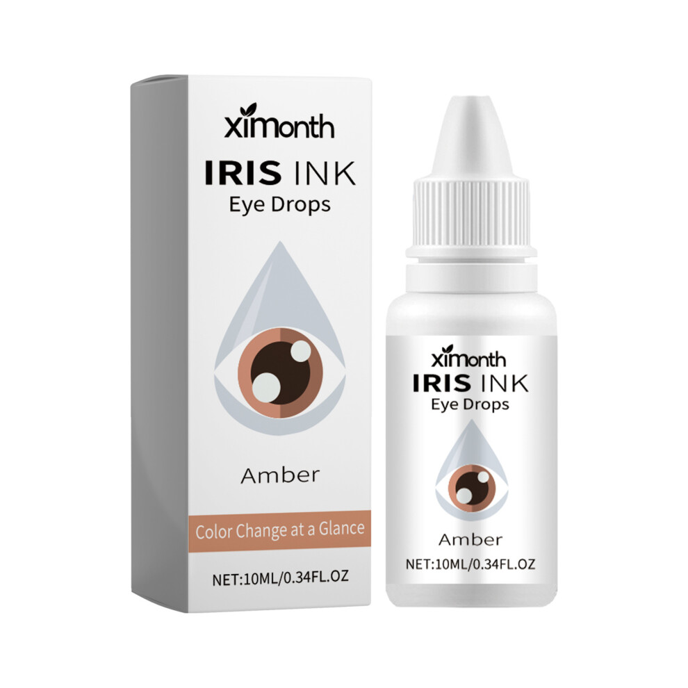 (Amber) Eye Drops Relieve Eye Fatigue Drynes Blurred Vision