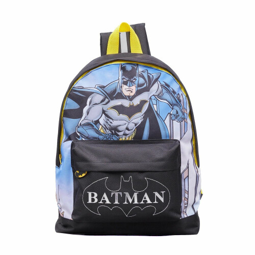 Batman Batman Childrens Roxy Backpack School Bag Black Rucksack Kids