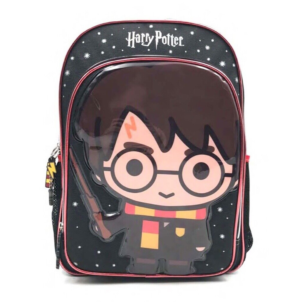 Harry Potter Kawaii Backpack Rucksack Bag Hogwarts BTS Black Large