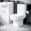 NES Home Ellen 550mm Flat Pack Vanity Basin Unit & Close Coupled Toilet White 2