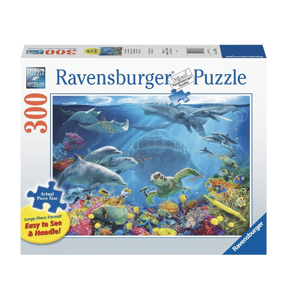 Ravensburger Life Underwater 300 Piece Jigsaw Puzzle Large Format