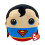 Ty TY Superman Squish-A-Boo 14" Beanie Plush 1