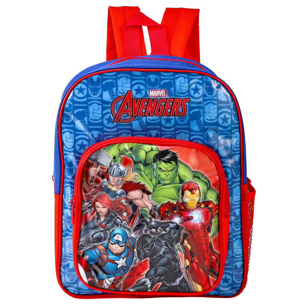 Marvel Avengers Deluxe Backpack Character Boys Kid Children School