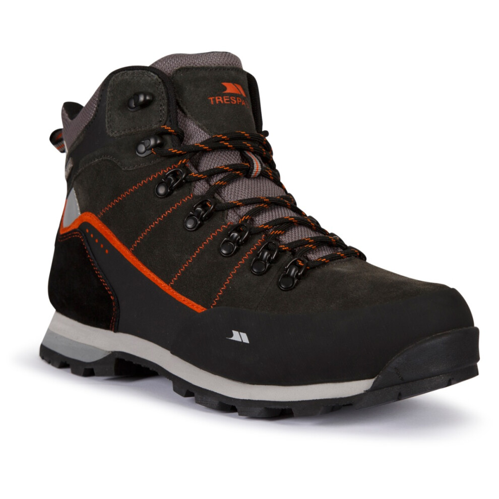 (11, Charcoal) Trespass Mens Waterproof Walking Boots Mikeba