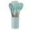 (Mint) 12 Pieces Silicone Kitchen Cookware Utensils 1