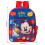 Disney Mickey Mouse Wiggle Giggle Deluxe Backpack Boys Blue Children School 5