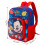 Disney Mickey Mouse Wiggle Giggle Deluxe Backpack Boys Blue Children School 6