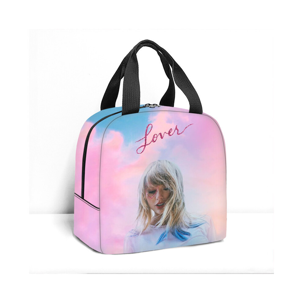 (Style I) Taylor Swift Insulated Large Capacity Lunch Bag Box School Picnic Travel Gifts