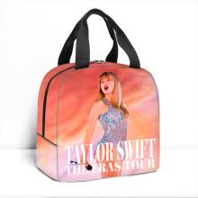 (Style A) Taylor Swift Insulated Large Capacity Lunch Bag Box School Picnic Travel Gifts