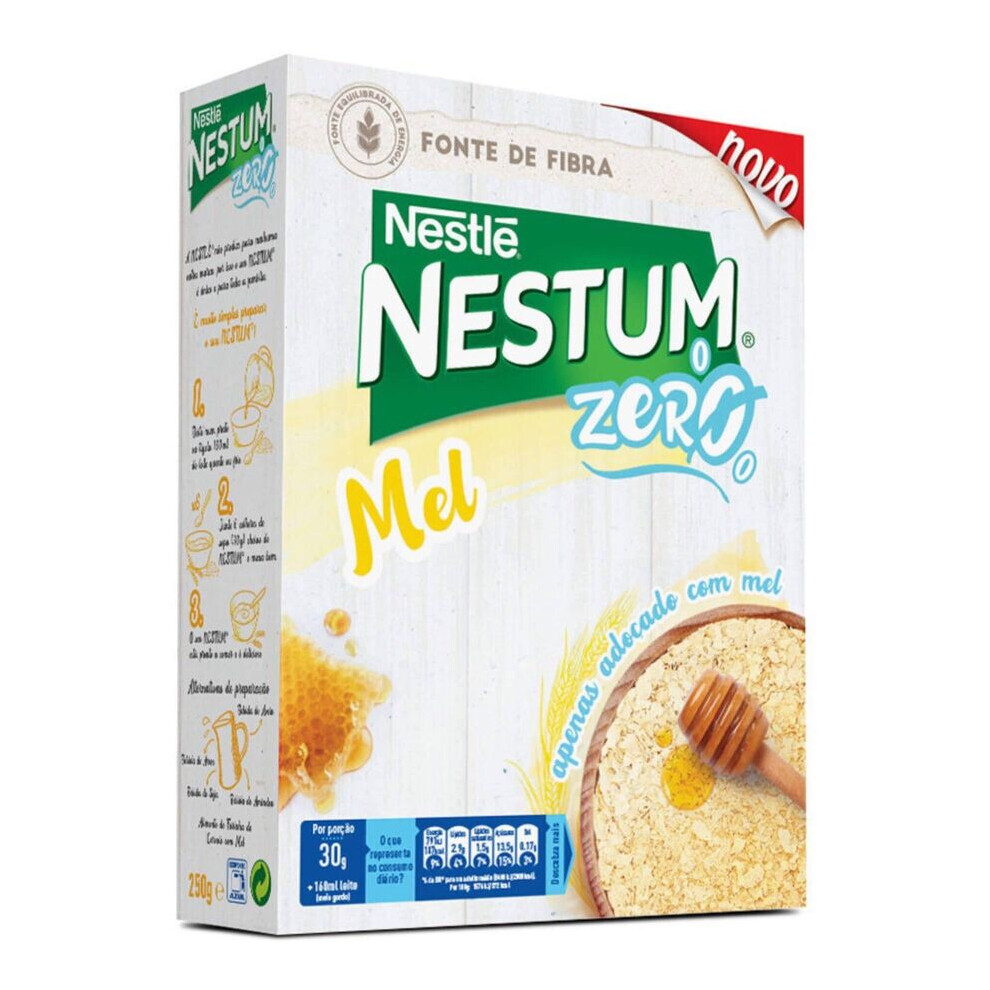 Nestle Nestum Honey Zero Nestlé Portuguese Cereal Breakfast 250G (8.82 Oz)