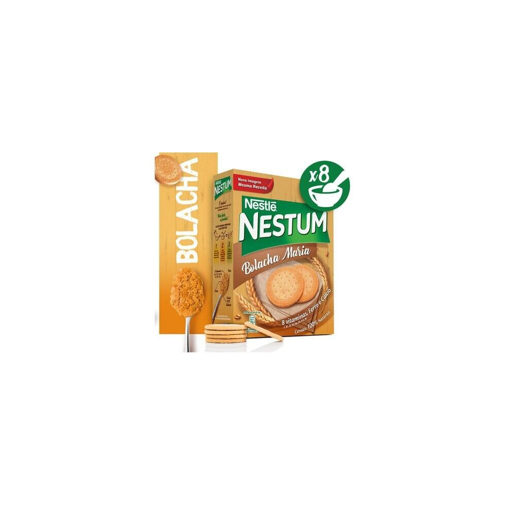 Nestle Nestum Biscuit Maria Nestlé Portuguese Cereal Breakfast 250G (8.82 Oz)