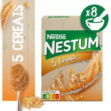 Nestum 5 Cereals Whole Grains Portuguese Breakfast 250g (8.82 Oz)