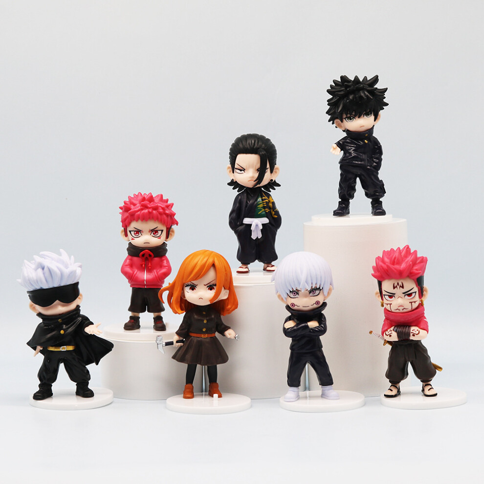 Jujutsu Kaisen Action Figure Model Doll Cute Desktop Car Decoration Ornaments