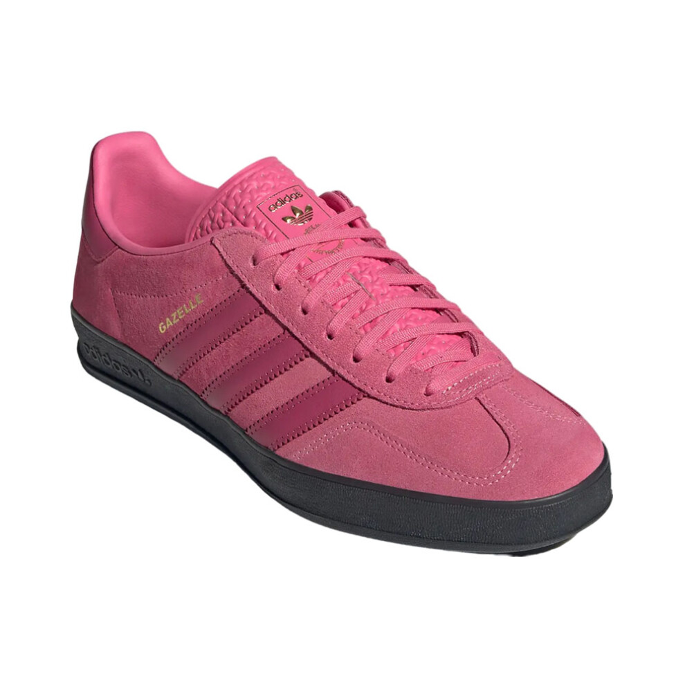 (UK4/EU36.5/22.5CM) Adidas Gazelle Indoor Pink Fusion JI2585 Women's Shoes