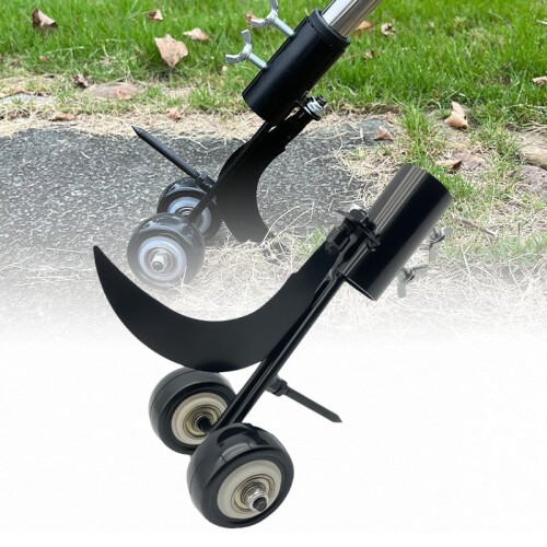 Double Function Roller Gap Weeder Scimitar Straight Hook Garden Weeding Tools 2
