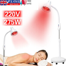 275W Floor Stand TDP Infrared Light Heat Therapy Lamp Muscle Pain Relief