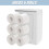 Wooden Multi-purpose Bathroom Toilet Roll Storage Unit Compact Shaker 2