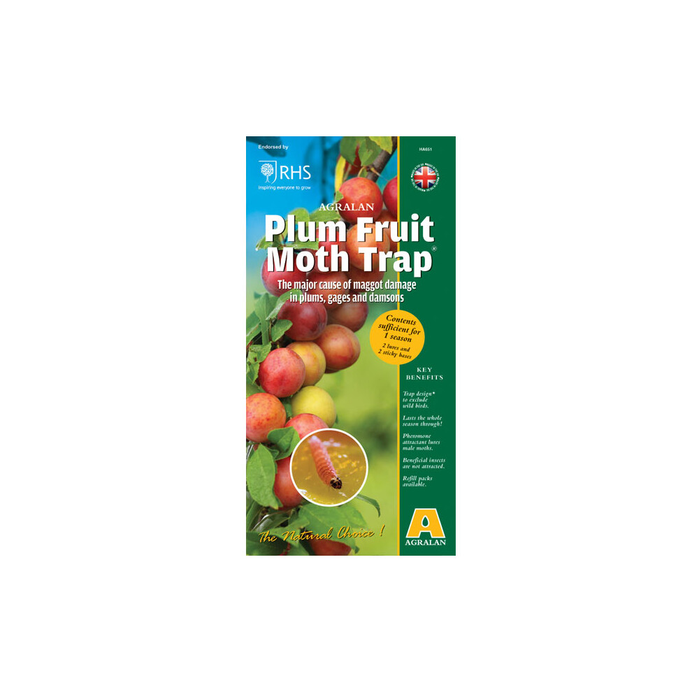 Stax Plum Fruit Tree Moth Trap - Plum Trap Moth Agralan Fruit Pheromone M651