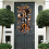 Halloween Screaming Door Hanging Terrifying Wreath Witch 1