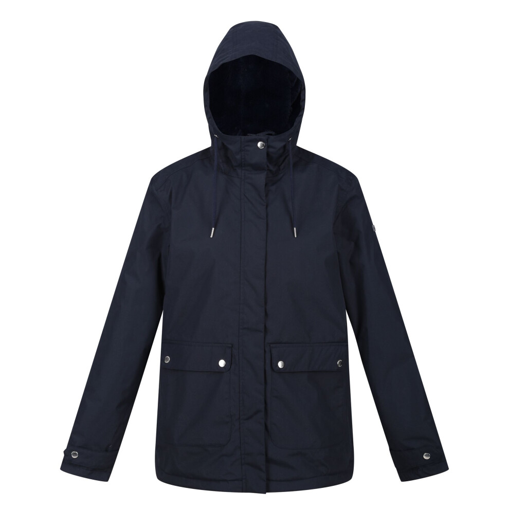 (16 UK, Navy) Regatta Womens/Ladies Broadia Waterproof Jacket