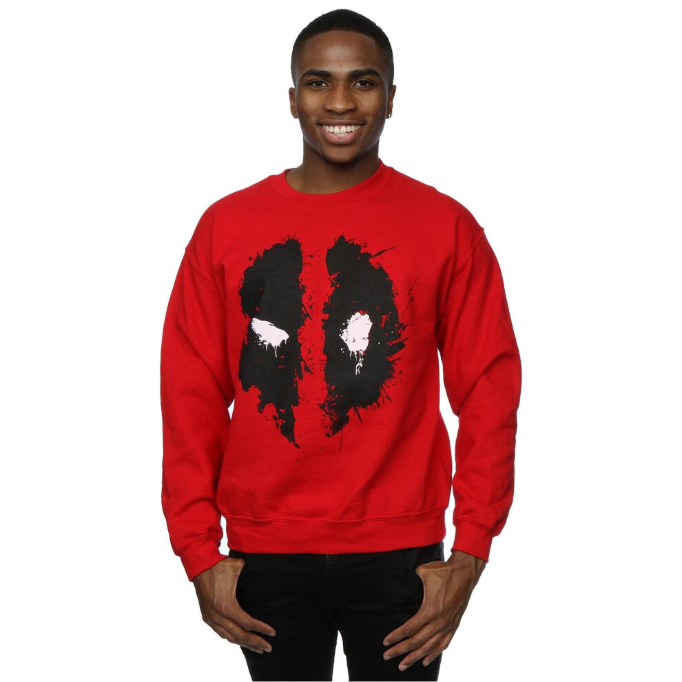 Deadpool Splat Face Sweatshirt